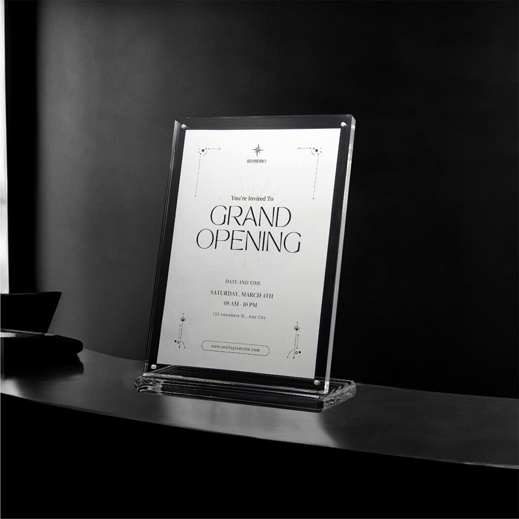 アクリルスタンド プレミア（L型）