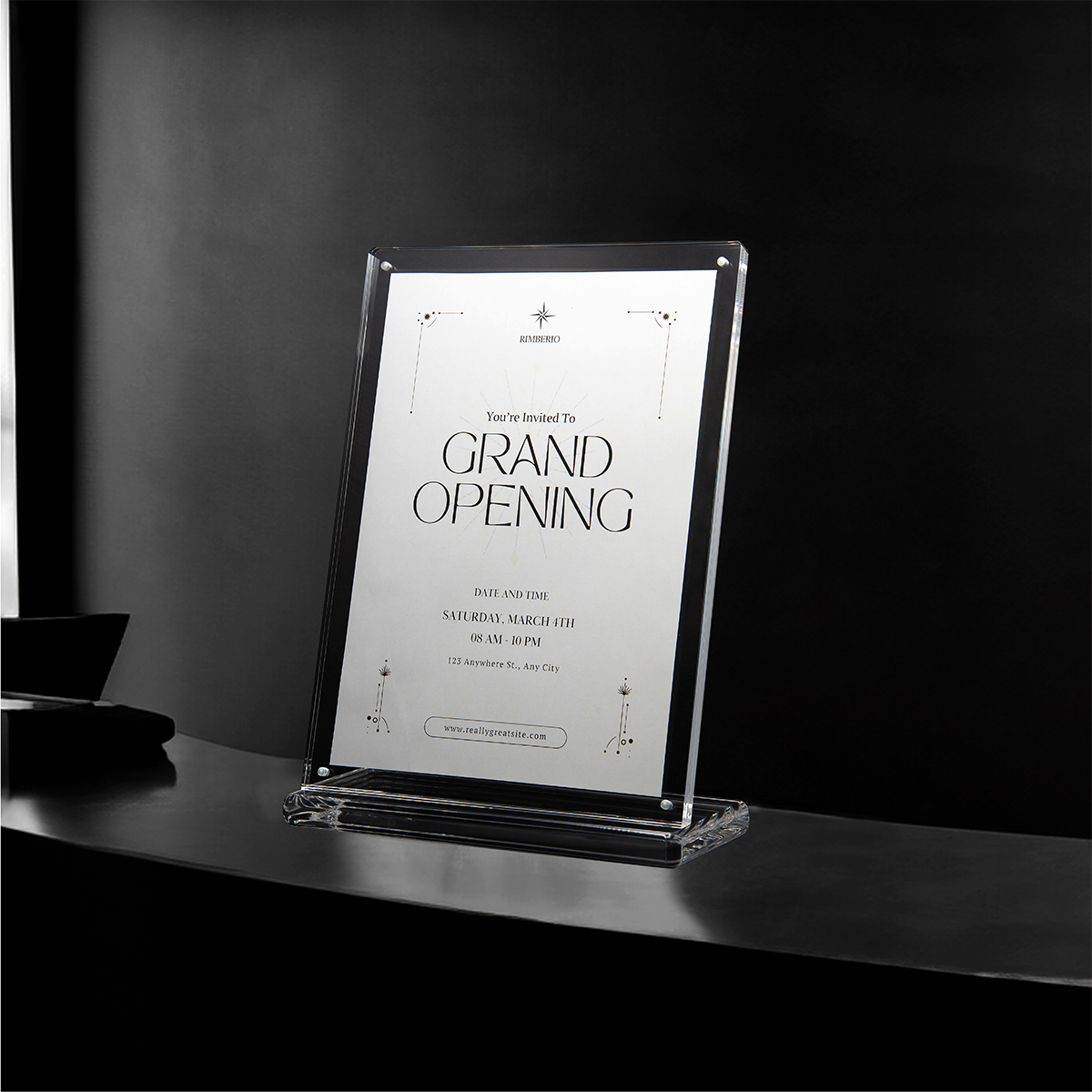 アクリルスタンド プレミア（L型）