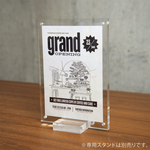 想いをまっすぐ届ける アクリルマグネットフレーム｜証書・ポスター