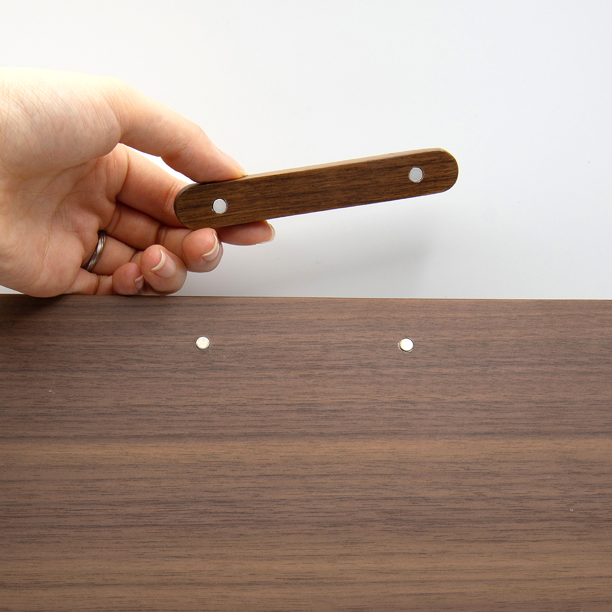 木製サインホルダーマグネット部分