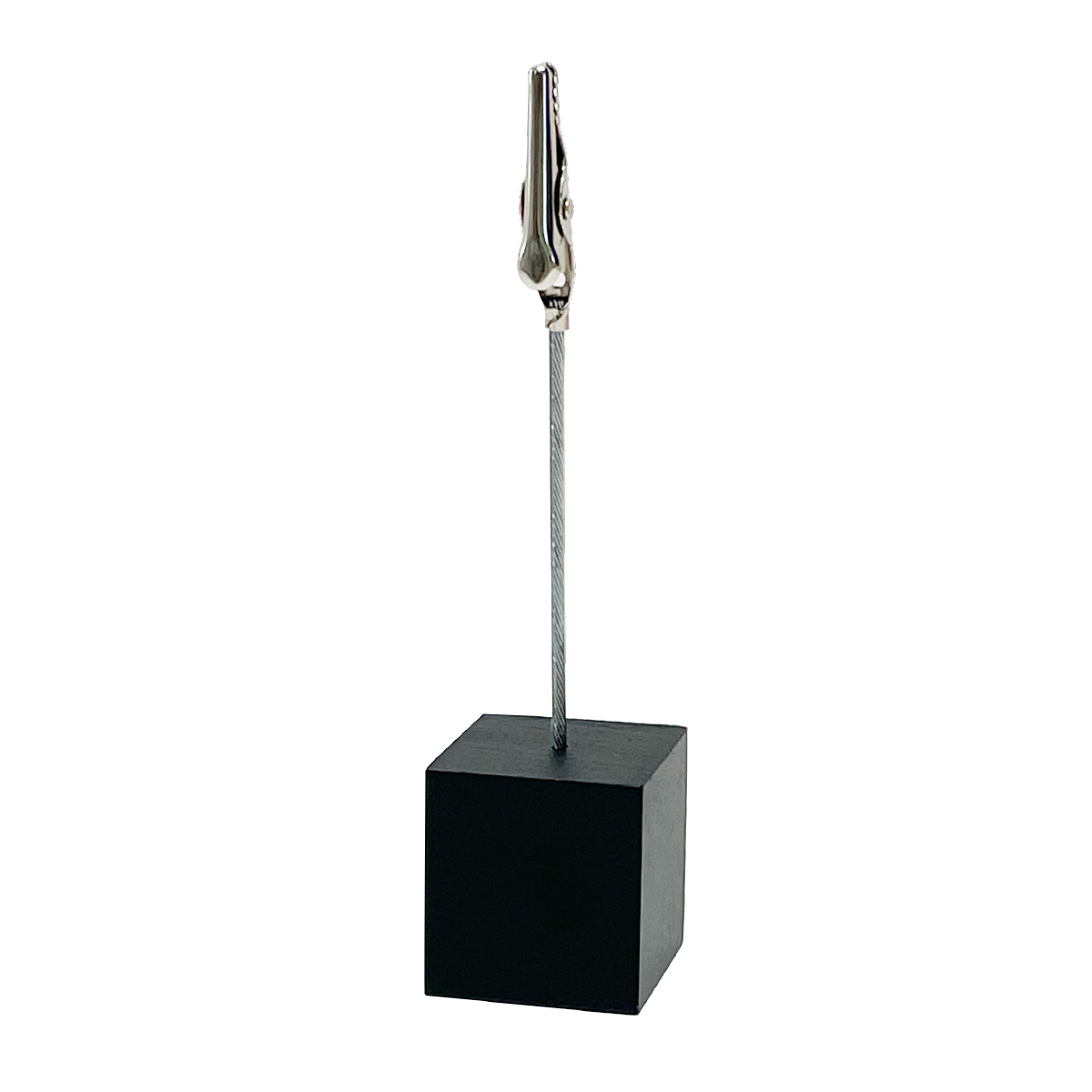 クリップスタンド_木製（ブラック）