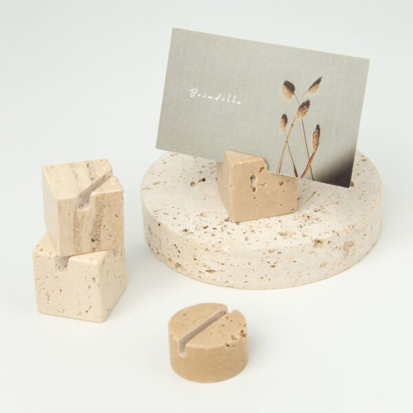 天然石の質感を楽しむ 石製ポップスタンドシリーズ