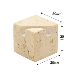 石製ポップスタンド 四角 ナチュラル
